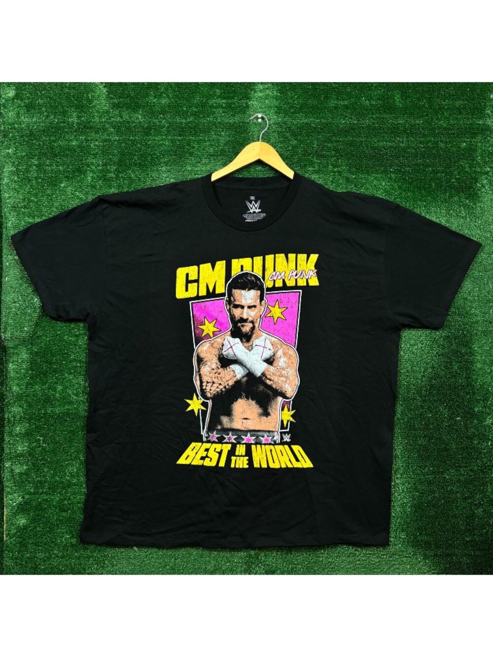 WWE Legends CM Punk Best In The World T-Shirt Size 3X